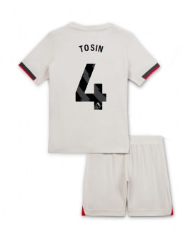 Chelsea Tosin Adarabioyo #4 Maglia Gara Trasferta Repliche 2025-26 Bambino Maniche Corte